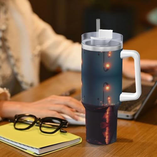 Pier Lights Printer Vaso Acero Inoxidable 40oz miniatura 7