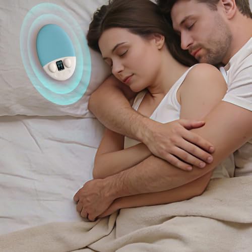 CCYLEZ Bluetooth Pillow Speaker Under Pillow Sleep Speaker with 60H Playtime Sleep Timer White Noise for Side Sleepers Travel (Blue) - 3