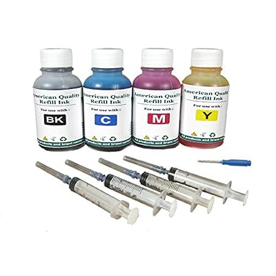 Digit Colors Premium Ink Refill Kit For Canon PG-245/CL-246 – 30ml Black, Cyan, Magenta, Yellow