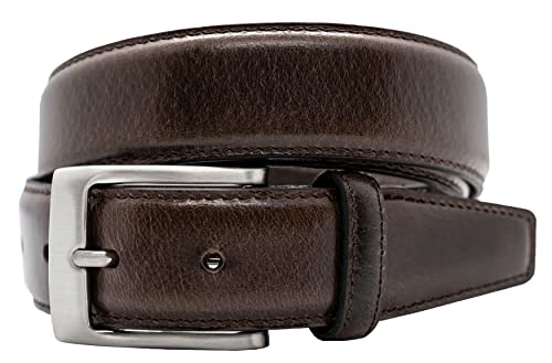 Genuine Buffalo Leather Dress Belt 1-3/8