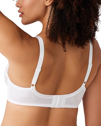 Image of Wacoal Women's Retro Chic Unlined Mesh Full Coverage Underwire Bra, 855186