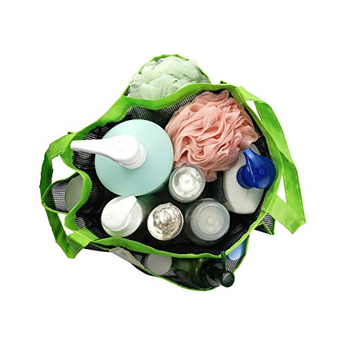 2 Pack Mesh Shower Caddy, Quick Dry Shower Tote Bag Hanging Toiletry With 2 Handles For Shampoo, Conditioner, Soap And Other Bathroom Accessories #TOP1