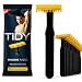 TIDY Hygiene Razor for Men – Pubic Hair & Body Grooming, Single-Blade Disposable Razor for Light Maintenance – Pack of 15 (Works Best on Dry Skin)