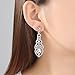 mecresh Classic Teardrop Wedding Dangle Earrings
