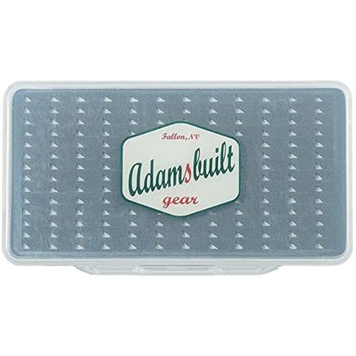 Adamsbuilt Fishing ABSSL-EGF-Fly Box, Super Slim - Easy Grip Foam - Large