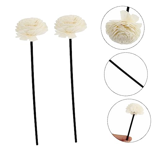 Healifty 2 piezas Palitos difusores de flores aromaterapia miniatura 6
