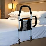 Ceither Barriere de Lit Adulte, Barrière de lit Sécurisée pour Personnes âgées et Han...