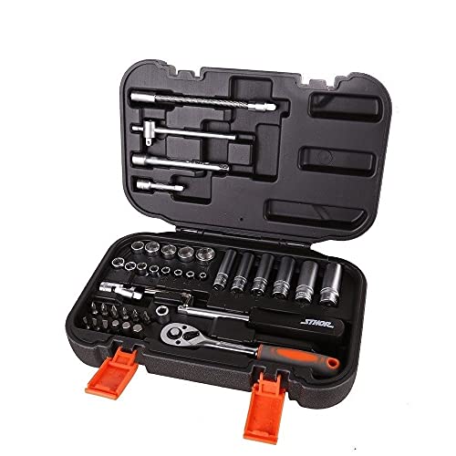 Yato 58641 – Juego de herramientas 1/4 42 piezas miniatura 1