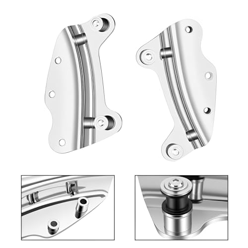 Fixation sissy bar 4 points pour s'évader en Harley Road Glide
