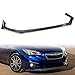 Q1-TECH, 9PCS Front Bumper Lip & Side Skirt Extensions Diffuser Compatible with Subaru Impreza 2017-2019, Front Bumper Lip Air Chin Body Spoiler Splitter ABS (Painted Carbon)