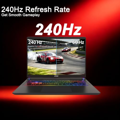 Image of Delca Customized Laptop Made with MSI Vector 16 HX AI Gaming Laptop | 16 inch WQXGA IPS 240Hz | Intel 24-core Ultra 9 275HX | 32GB /64GB DDR5 1TB /2TB /4TB SSD | GeForce RTX 5080 16GB | RGB Backlit Win 11