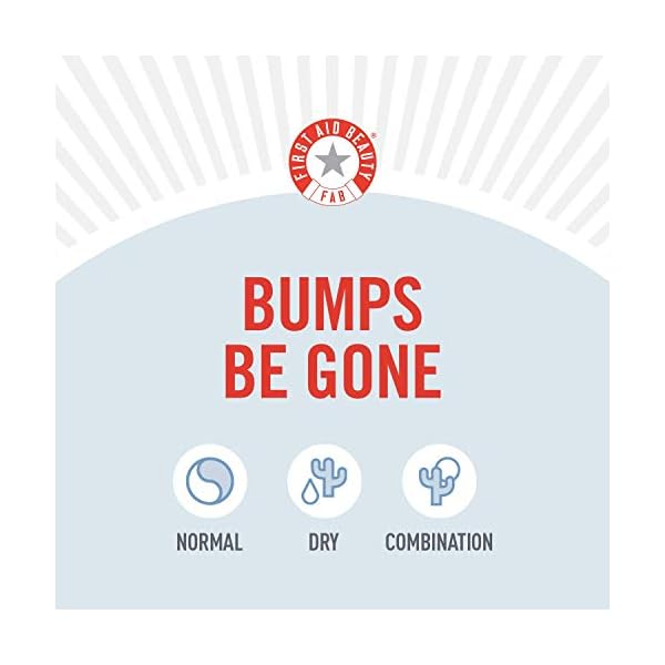 First-Aid-Beauty-KP-Bump-Eraser-Body-Scrub-Exfoliant-for-Keratosis-Pilaris-with-10-AHA-2-oz First Aid Beauty - KP Bump Eraser Body Scrub with 10% AHA, Keratosis Pilaris Skin Exfoliater with Glycolic and Lactic acids, Helps Reduce Chicken Skin Bumps, Safe for Sensitive Skin, 2 oz