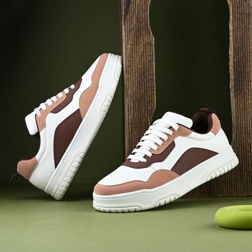 Image of Centrino Women Sneaker | Cushioned Insole for Comfort | Stylish Lace-Up Design | Perfect for Casual Outfit for Girls (9253)