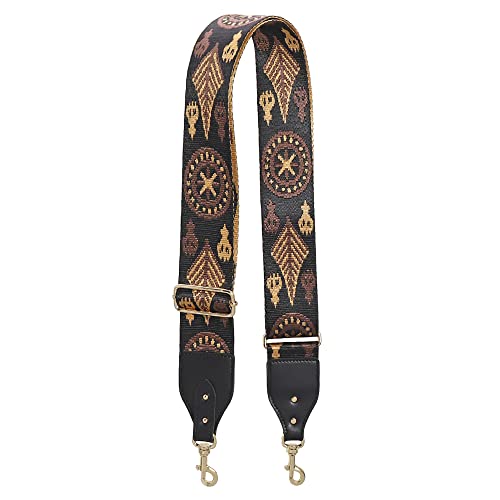 Image of Wide Shoulder Strap Adjustable Replacement Belt Crossbody Canvas Bag Handbag