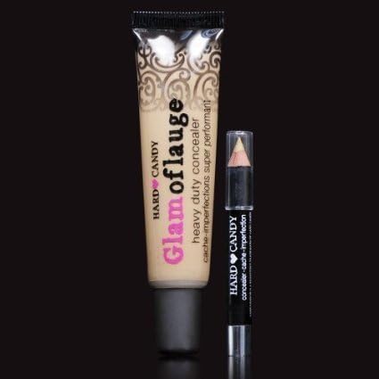 Hard Candy Glamoflauge Heavy Duty Concealer (Ultra Light 487) by nu world beauty