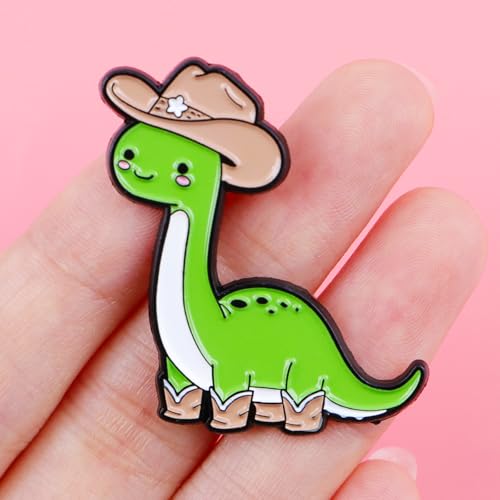 Image of Cute Enamel Pins Cartoon Lapel Pin Brooch Badge for Backpack Jackets Funny Tiger Pins for Gift Anime Enamel Pin for Clothing Hat Decoration