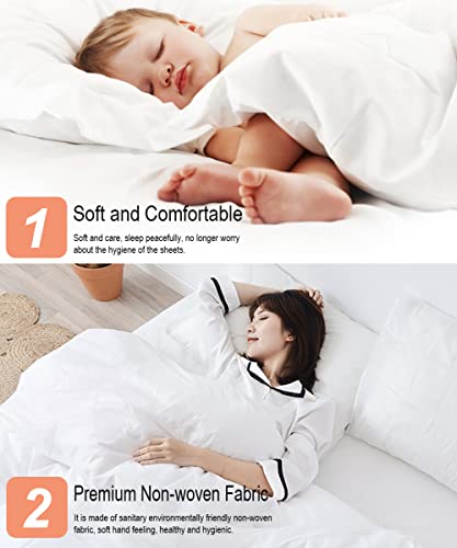 Ditind Bed Sheets Set Disposable For Travel (4 Pcs) #TOP2