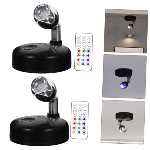 Mini lámparas nocturnas LED inalámbricas de 13 colores para estanterías de hogar 4