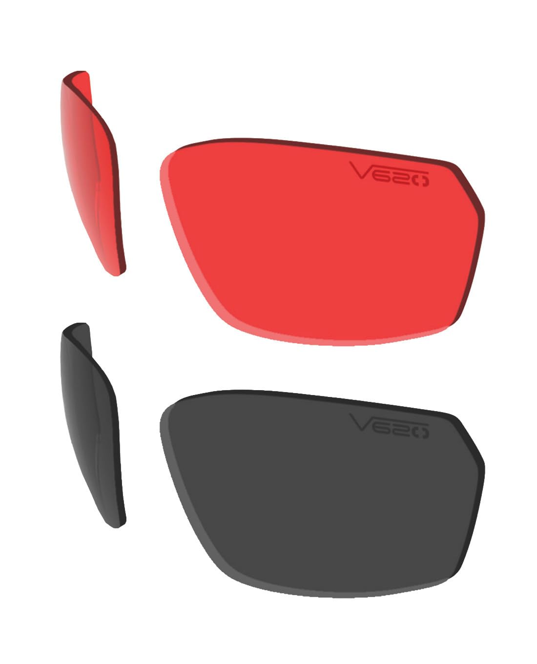 SWISSEYE Ghost V620 Schwarz Taktische, ballitische Brille mit UV-Schutz