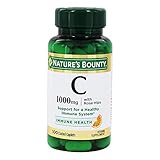 Nature's Bounty Vitamin C 1000 mg Plus Rose Hips Caplets 100 ea (Pack of 2)