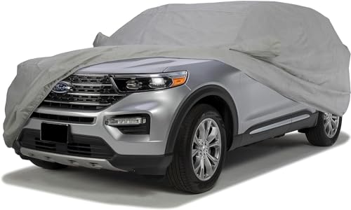 Image of AEGIS All Weather Protection N-Series Grey Car Cover for Lexus LX | Anti Dust, 100% Waterproof, Durable, Heat Resistant, UV Proof - Triple Stitched Elastic Grip with Mirror Pocket