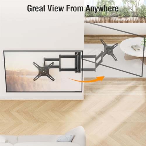 Image of ELIVED Long Arm TV Mount for 14-42 inch TVs Monitors, Max VESA 200x200