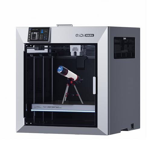 QIDI Max4 3D Printer, 390×390×340mm Large Build Volume, 65℃ Heated...