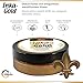 Viva Decor Inka Gold Gilding Wax2.3 oz (Golden Brown) - Wax-Based Metallic Polishing Paste. Quick-Drying Metal Shine, High Gloss Effects for DIY. Decor Paste for Wood, Clay & Terracotta