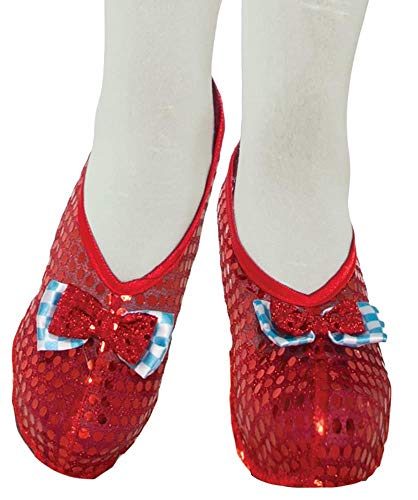 Forum Novelties Farm Girl Shoe Covers, Red, Standard