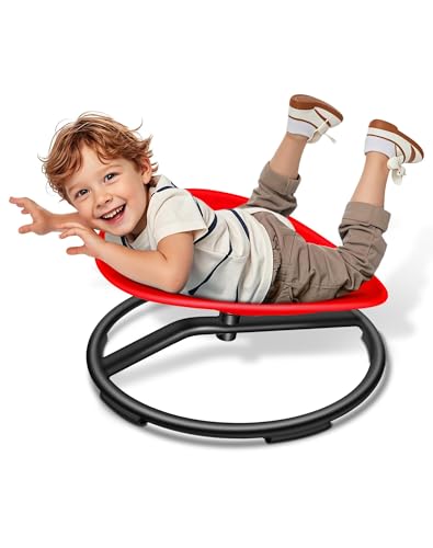 FERUERW Spinning Chair for Autistic Kids, Sensory Swivel...