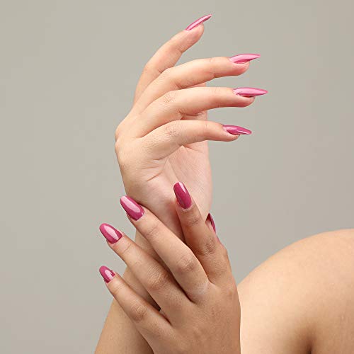 Image of Mauve Mania Professional Nail Polish | Long Lasting, Quick Dry, Chip Resistant, High Shine Nail Paint | Smooth & Easy Application, Vibrant Trendy Shades for Women & Girls Party Daily Use 15ml