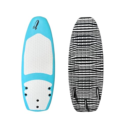 Rock-It Surf Plank Soft Top Wakesurf Board for Kids and...