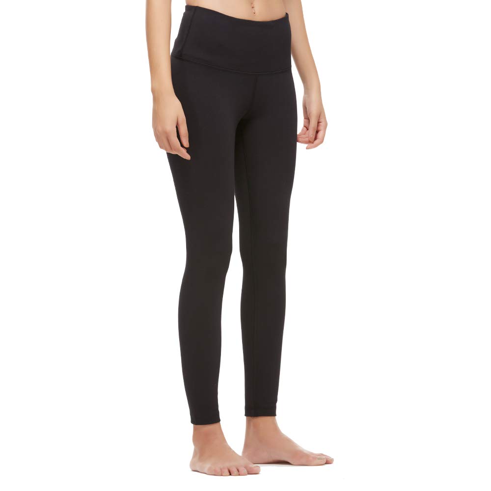 Universo High Waisted Yoga Leggings Capris for Women 4 Way Stretch Tummy Control Workout Pants with Hidden Pocket