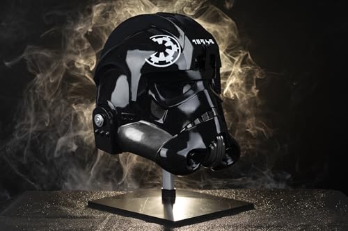 GINLANIME Imperial Fighter Pilot V2 Helmet Mask with Number Costume Props for Adult Halloween Role Play - image 3