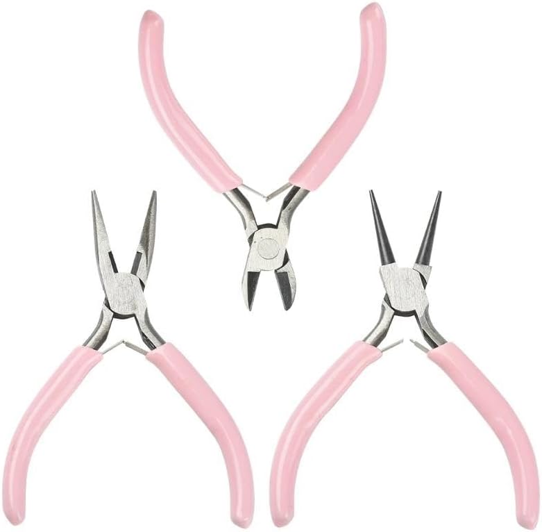 3Pcs/Set Needle Nose Pliers Diagonal Pliers Wire DIY Jewelry Jewelry Tool