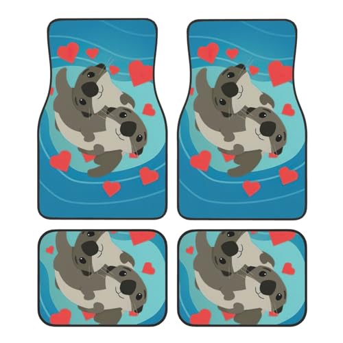 Tapis de voiture loutre mignons pour protéger le sol des SUV et berlines
