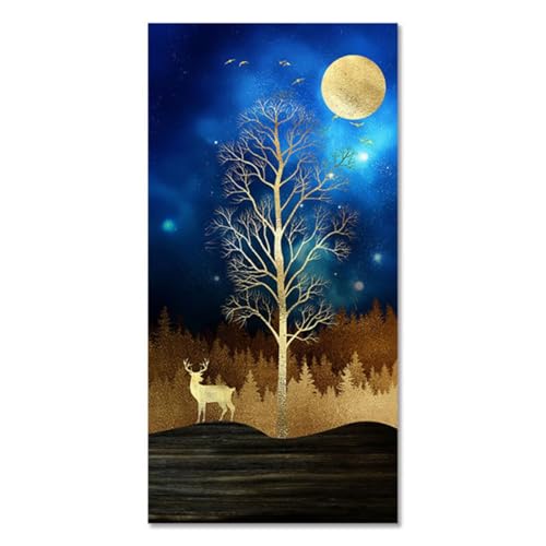 DIY diamant painting broderie kit complet grand format 60x120cm Noël