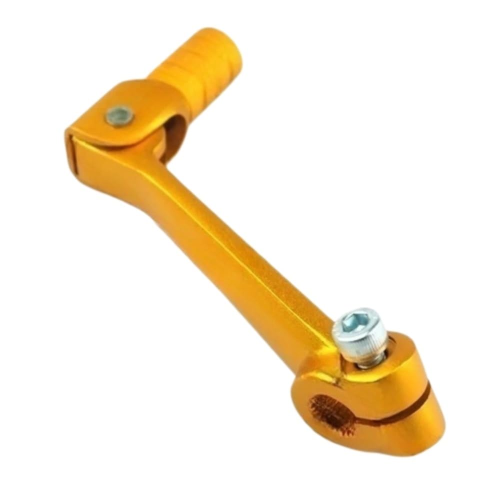 Levier de vitesse 100mm en alliage d'aluminium brossé pour moto tout-terrain