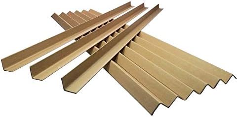 100 x 1M Long Cardboard EDGE Guard Pallet Protectors 35mm L Profile