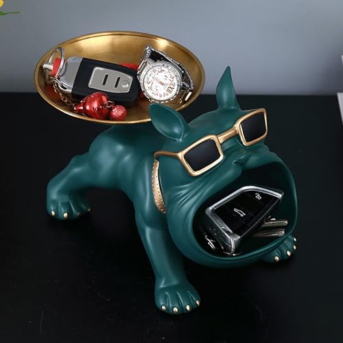 Bandeja para llaves de perro de boca grande ideal para decorar tu recibidor 6