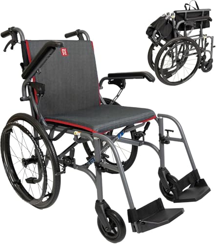 Lightech Mobility Lightweight Foldable Wheelchair