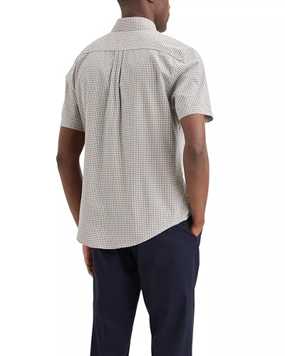 DOCKERS Men's Signature Shirt Short Sleeve Classic Fit with Stain Defender2
