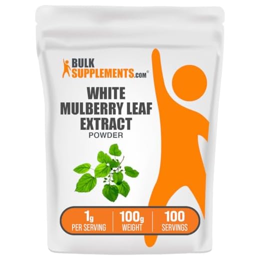 BulkSupplements.com White Mulberry Extract Powder (100 Grams - 3.5 oz)