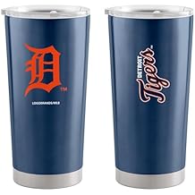 Logo Brands 511-S20T-1 Detroit Tigers 20oz Gameday Stainless Tumbler