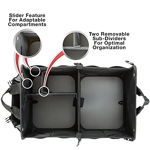 Trunkcratepro Save 15 Per Cent Off Bundle 2 Regular Trunk Organizers (Black And Cyan) #TOP3