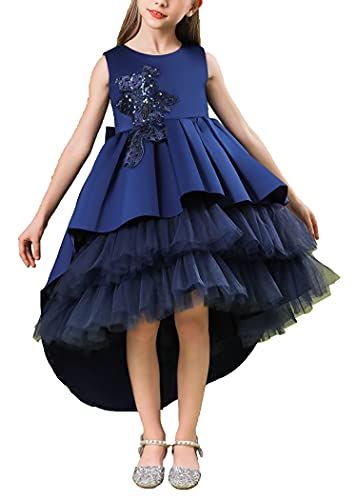 QIUBITE子供服 女の子 ワンピース 明るい錠 模様を刷り込む ビーズ 女の子 ケーキ シンデレラ ドレス ビーズ 尾を引く ハイクラス ワンピース QIUBITE子供服 女の子 ワンピース 明るい錠 模様を刷り込む ビーズ 女の子 ケーキ シンデレラ ドレス ビーズ 尾を引く ハイクラス ワンピース