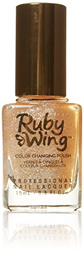 Ruby Wing Color Changing Polish, Rose, 0.5 Fluid Ounce