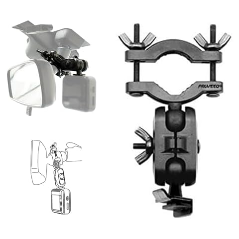 PRUVEEO Dash Cam Mirror Mount Kit for 95% Dash Cam and GPS Cover