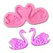 Produktbild Schwan Silikonform Für Kuchen DIY Kuchen Süßigkeiten Gelee Backformen Cupcake Toppers Fondant Schokoladenform Home Backen Schwan Silikonformen Für Süßigkeiten Kuchen Schokoladenform