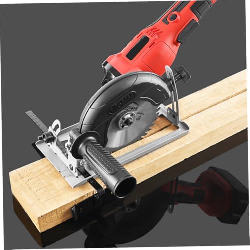 Soporte para amoladora angular de corte ajustable 45 grados con regla guía para disco 100-125mm 3